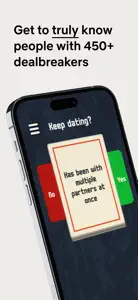 Dealbreaker Dating Game screenshot #1 for iPhone