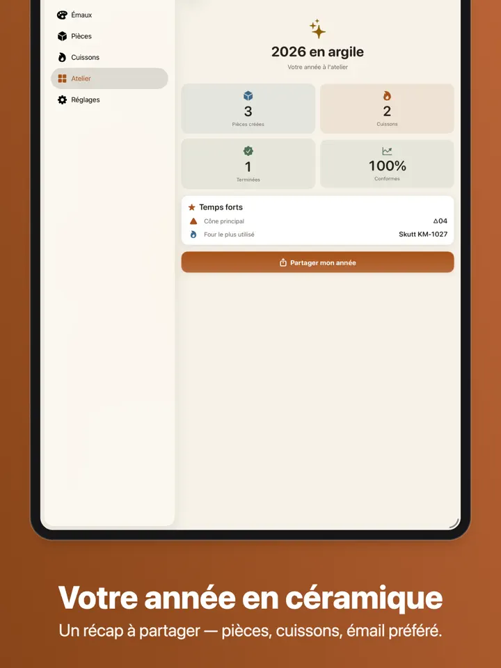 Cone6 sur iPad : capture d’écran 7 sur 8