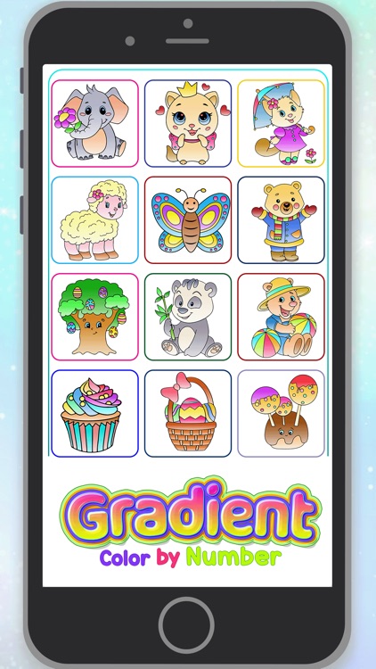 Gradient Color By Number Book screenshot-4