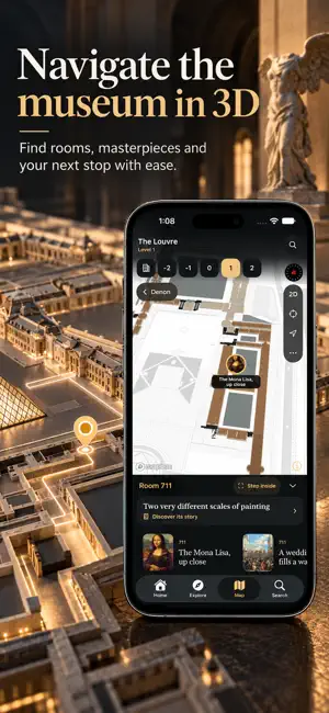 Louvre Museum Visitor Guide screenshot 3