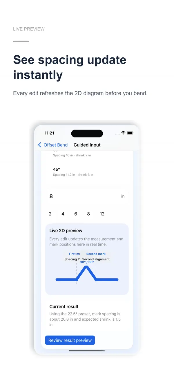 Screenshot #2 pour EMT Bend Coach