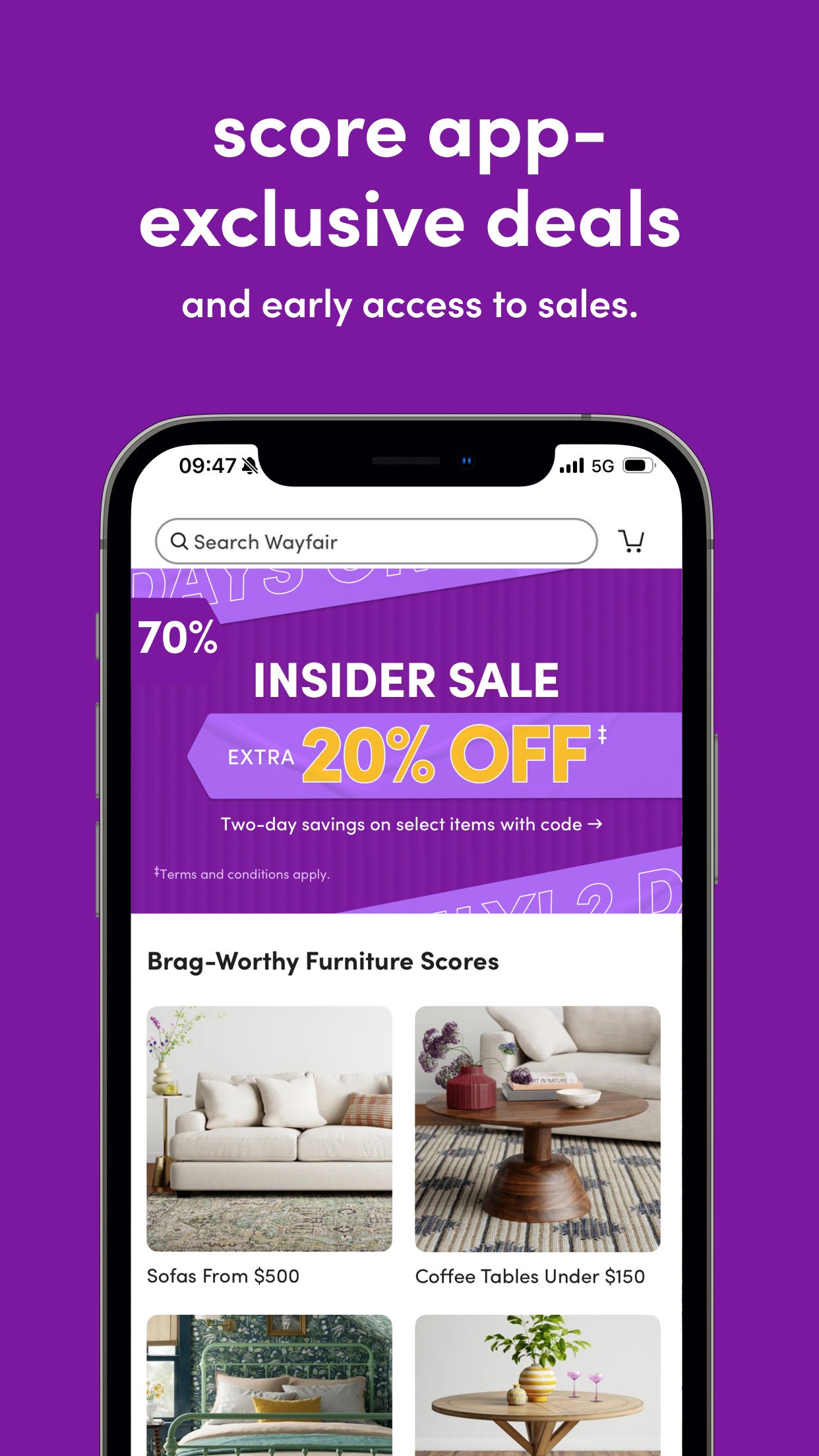 Wayfair – Shop All Things Home screenshot 1