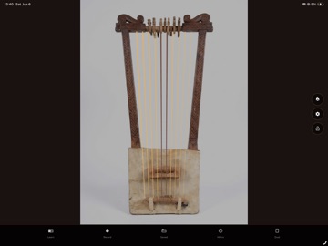 Zema Begena iPad screenshot