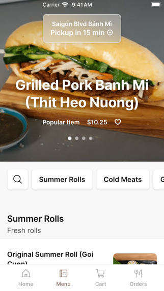 App screenshot