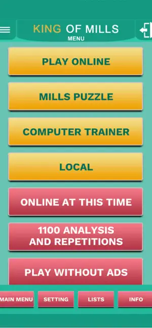 King of Mills Game screenshot 1