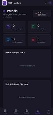 MB Gestão de Projetos screenshot