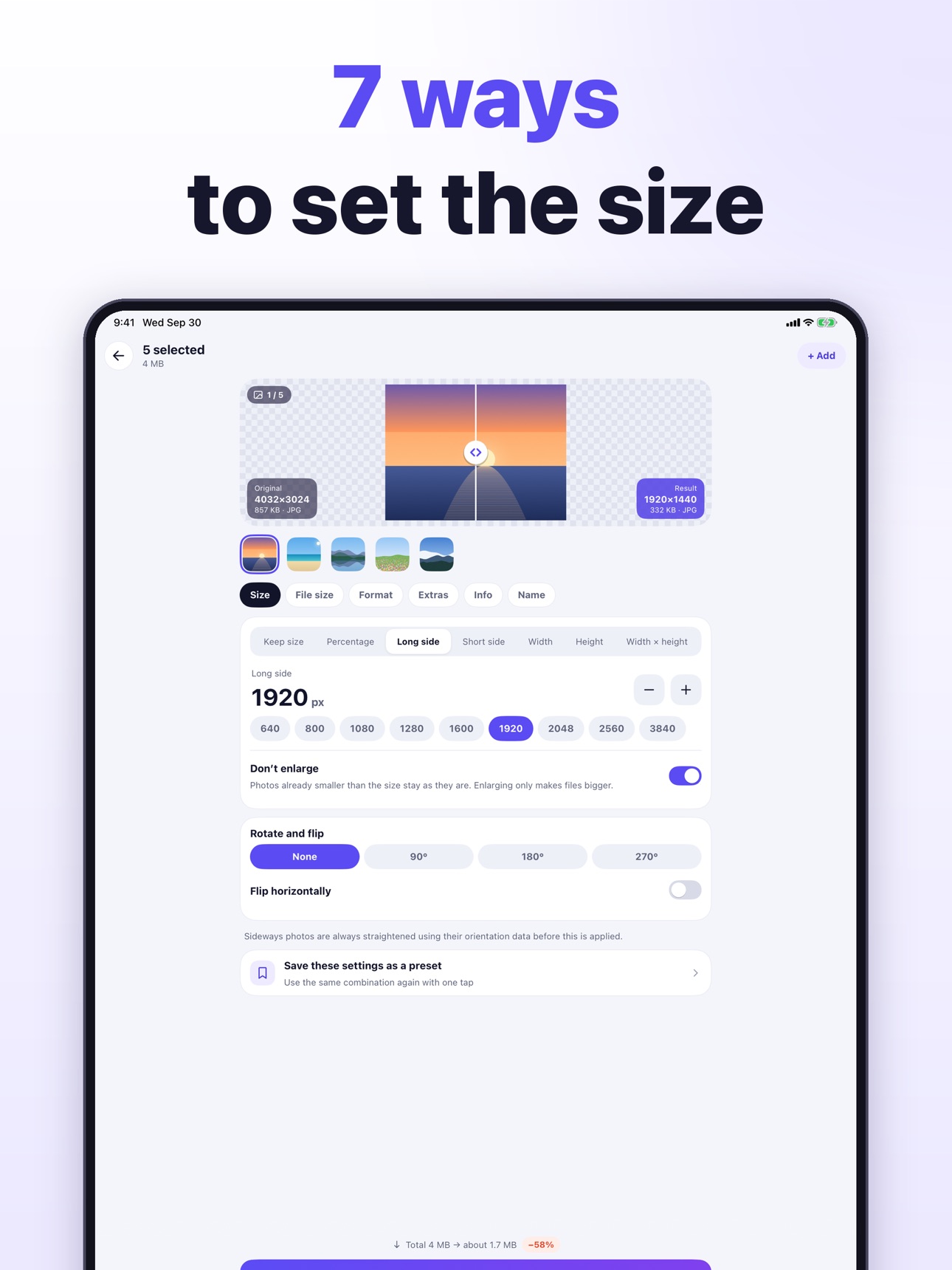 Screenshot 9 of Image Resizer Pro: Compress