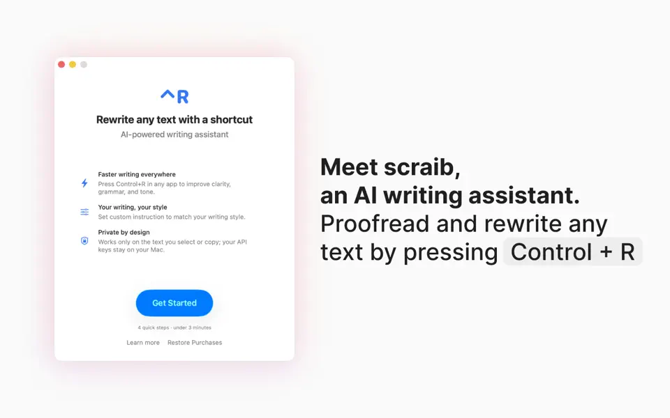 Screenshot 1 of Scraib.app 1.4.2