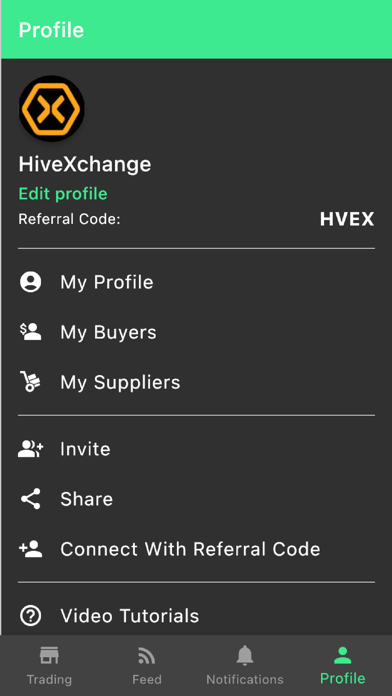 HiveXchange B2B Screenshot