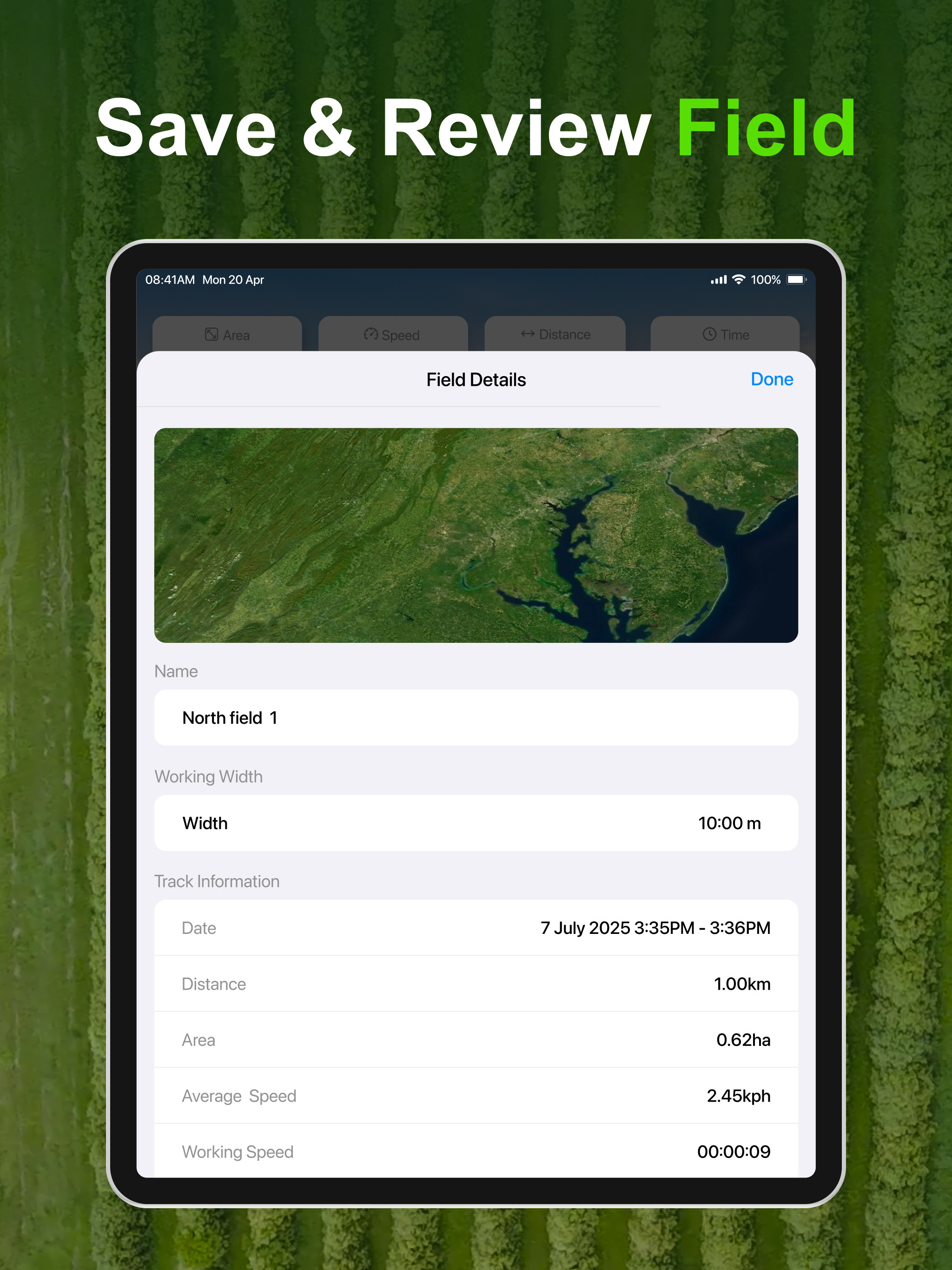 Tractor GPS Field Guidance screenshot 13