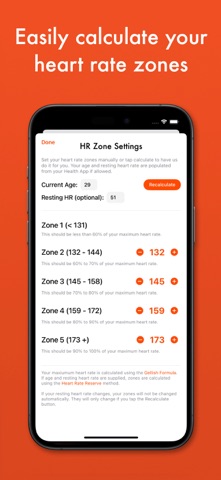 Zone 2: Heart Rate Training Screenshot 4 of 7