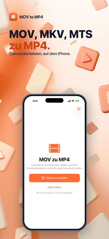 Convert : Vidéo en MP4 screenshot 3 of 4