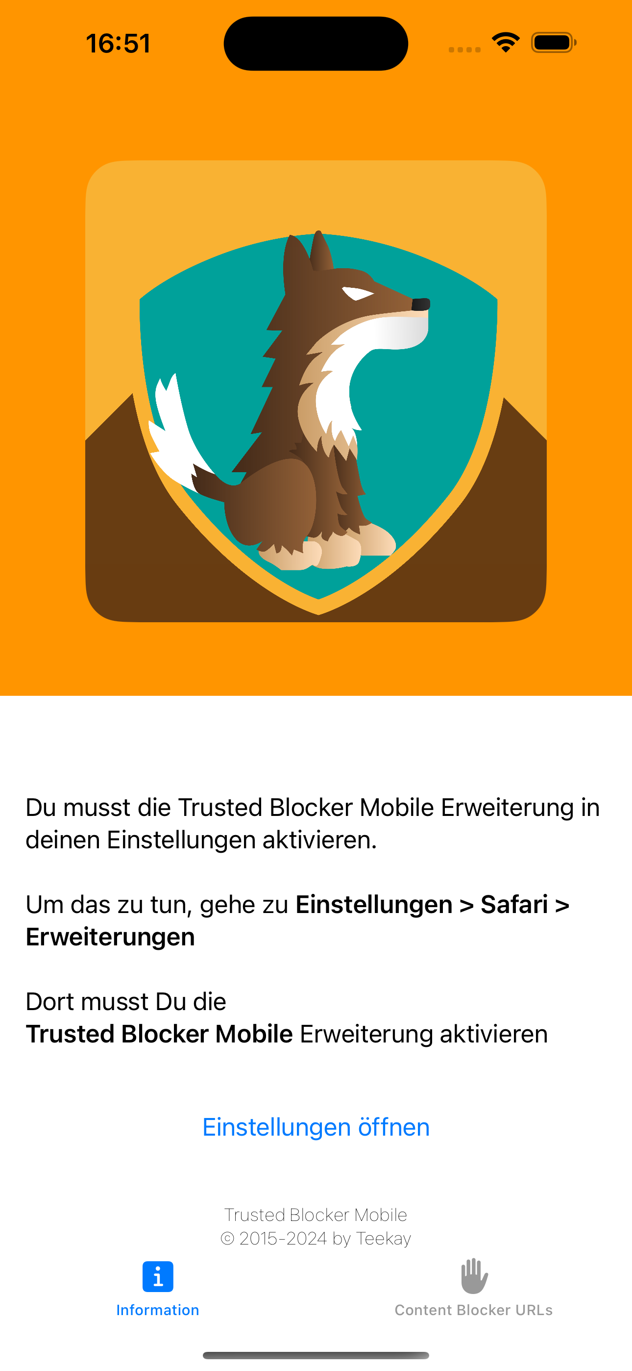 TrustedBlocker screenshot 1