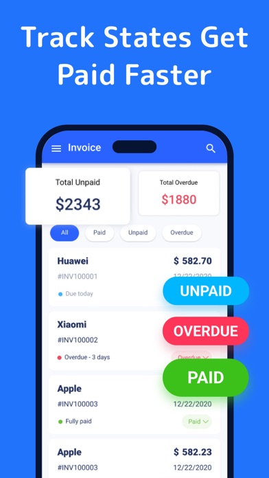 Invoice Maker App -InvoiceBase screenshot