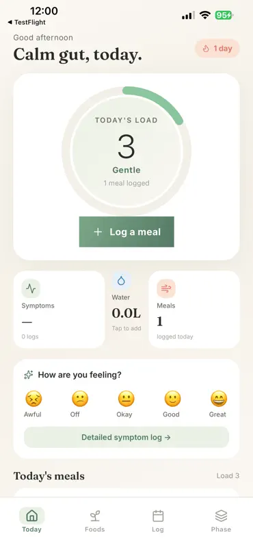 FODMAP Diet Tracker screenshot 1 of 5