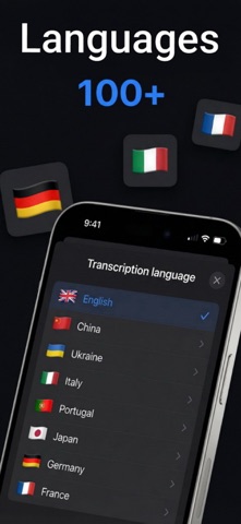 Notafy: AI Voice Recorder iPhone screenshot