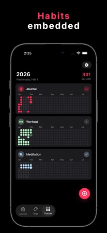 Loops: Journal & Habits Screenshot 2 of 5