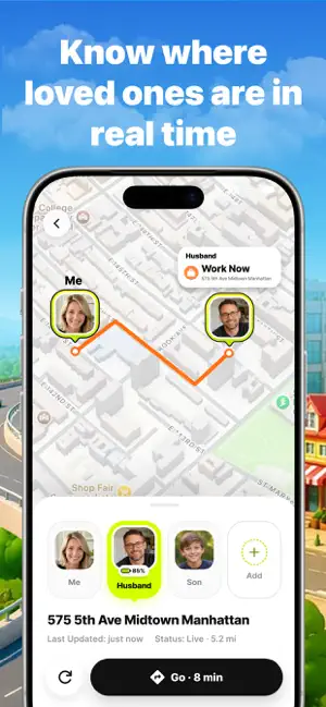 FamLoc: Family Location screenshot 2