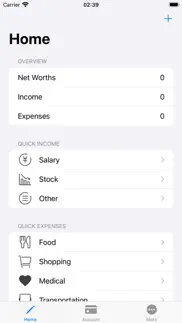 affluent - accounting iphone screenshot 1
