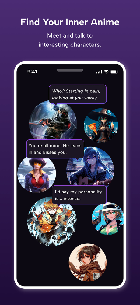 Chatbot AI: Personagem IA chat screenshot 2