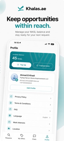 Khalas.ae - Service Provider Screenshot 6 of 6