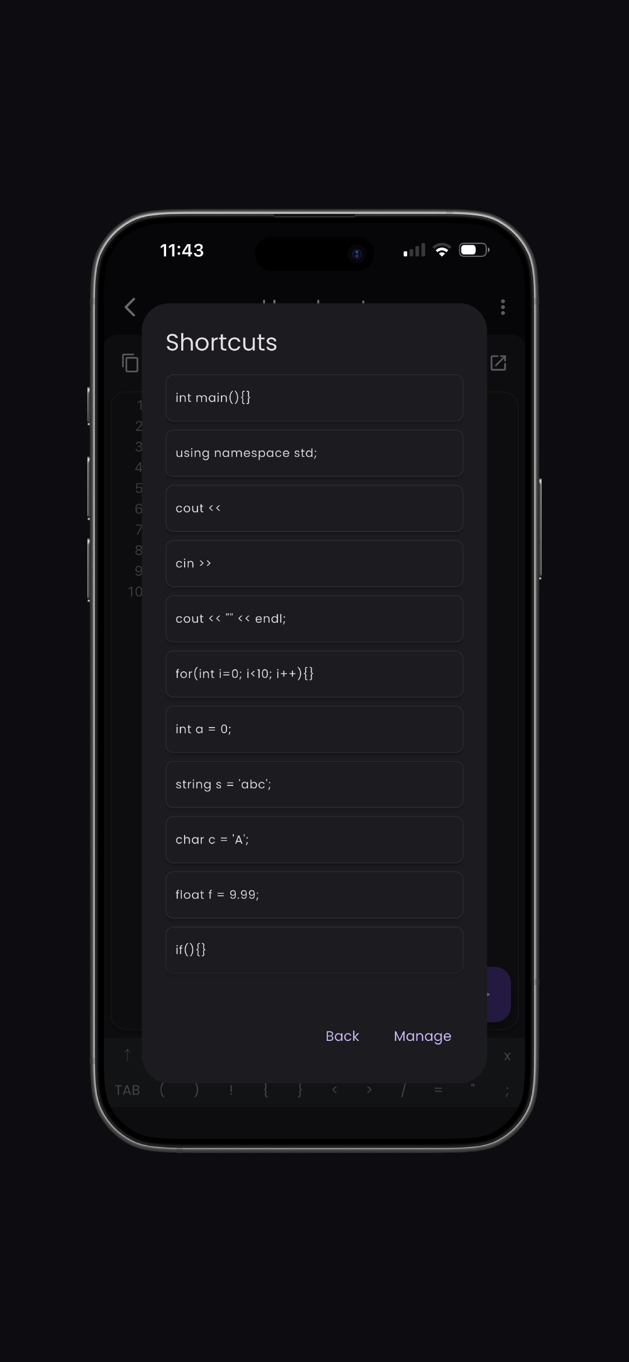 C++ Compiler(Pro) screenshot 3