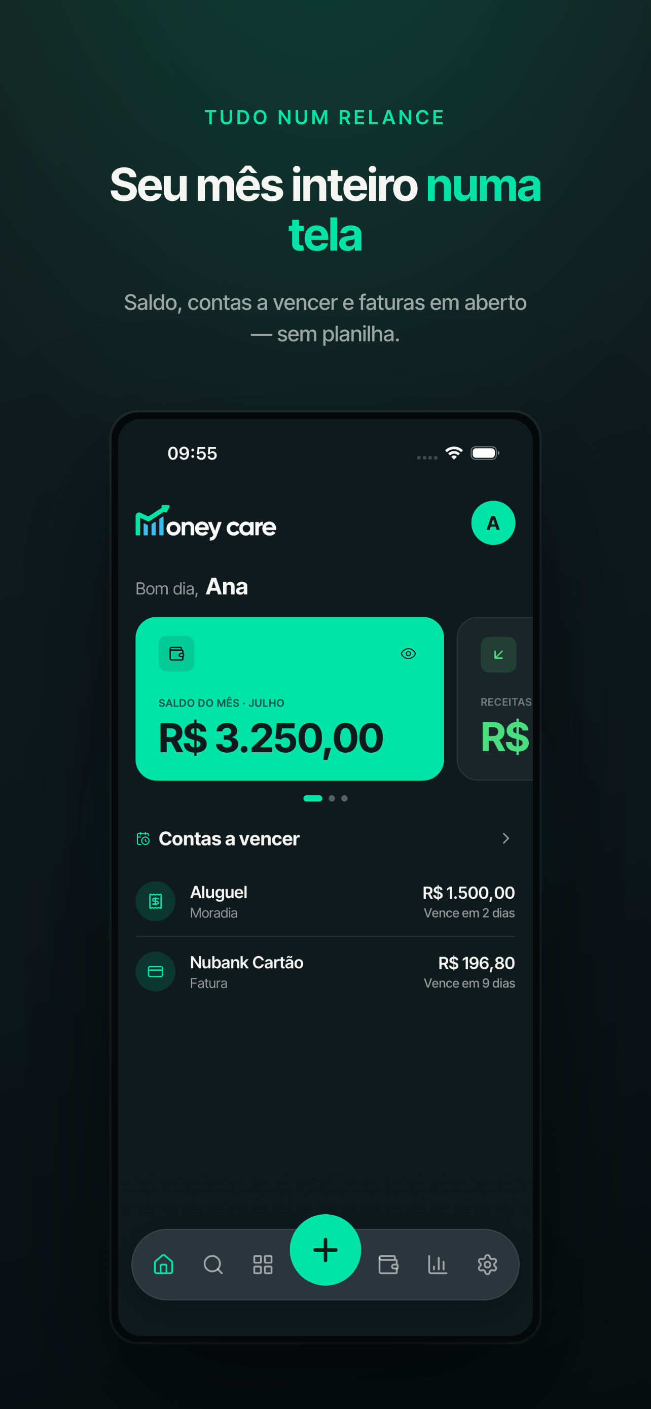 Money Care: Controle de Gastos screenshot 3