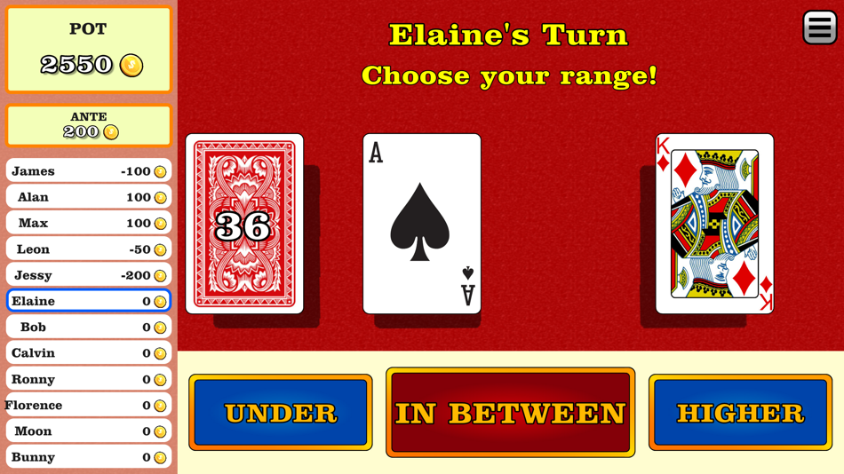 #6. In Between: Numbers Card Game (iOS) 由: FE Games