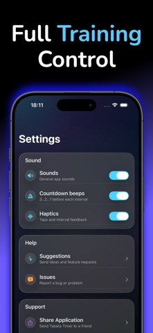 Tabata Pro - HIIT & CrossFit iPhone screenshot