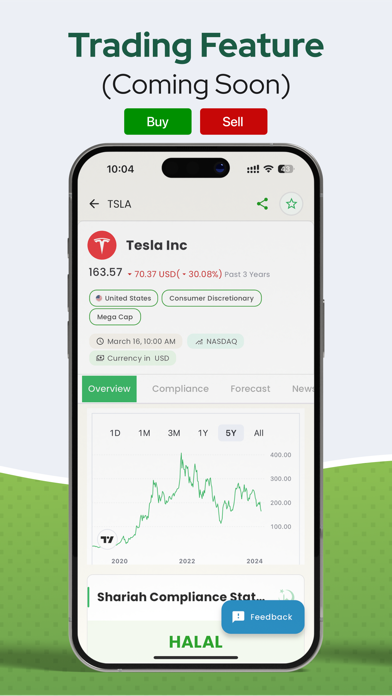 Musaffa: Halal Stocks & ETFs Screenshot