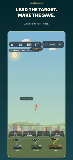 Dome Commander: Rocket Defense screenshot 2