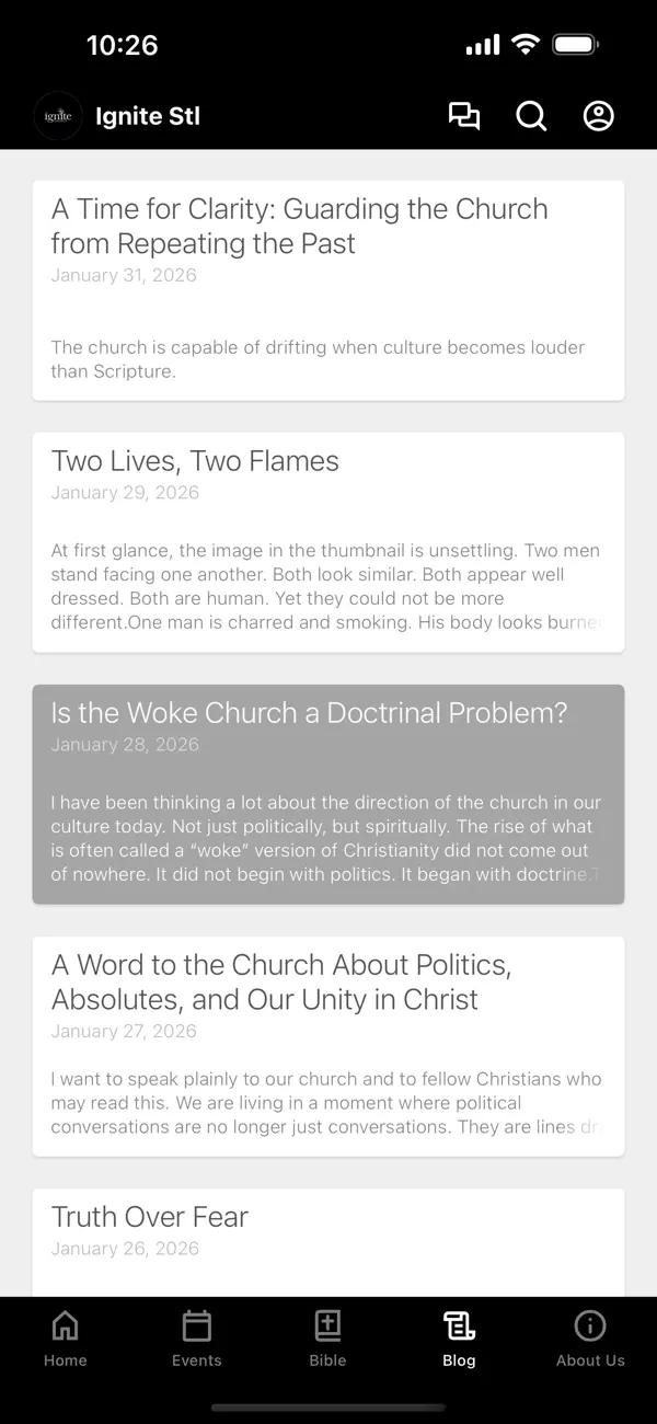 Screenshot #3 pour Ignite Church Stl