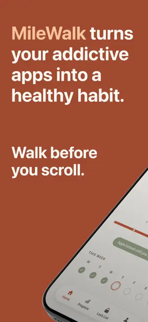 MileWalk: Screen Time Reset screenshot 1