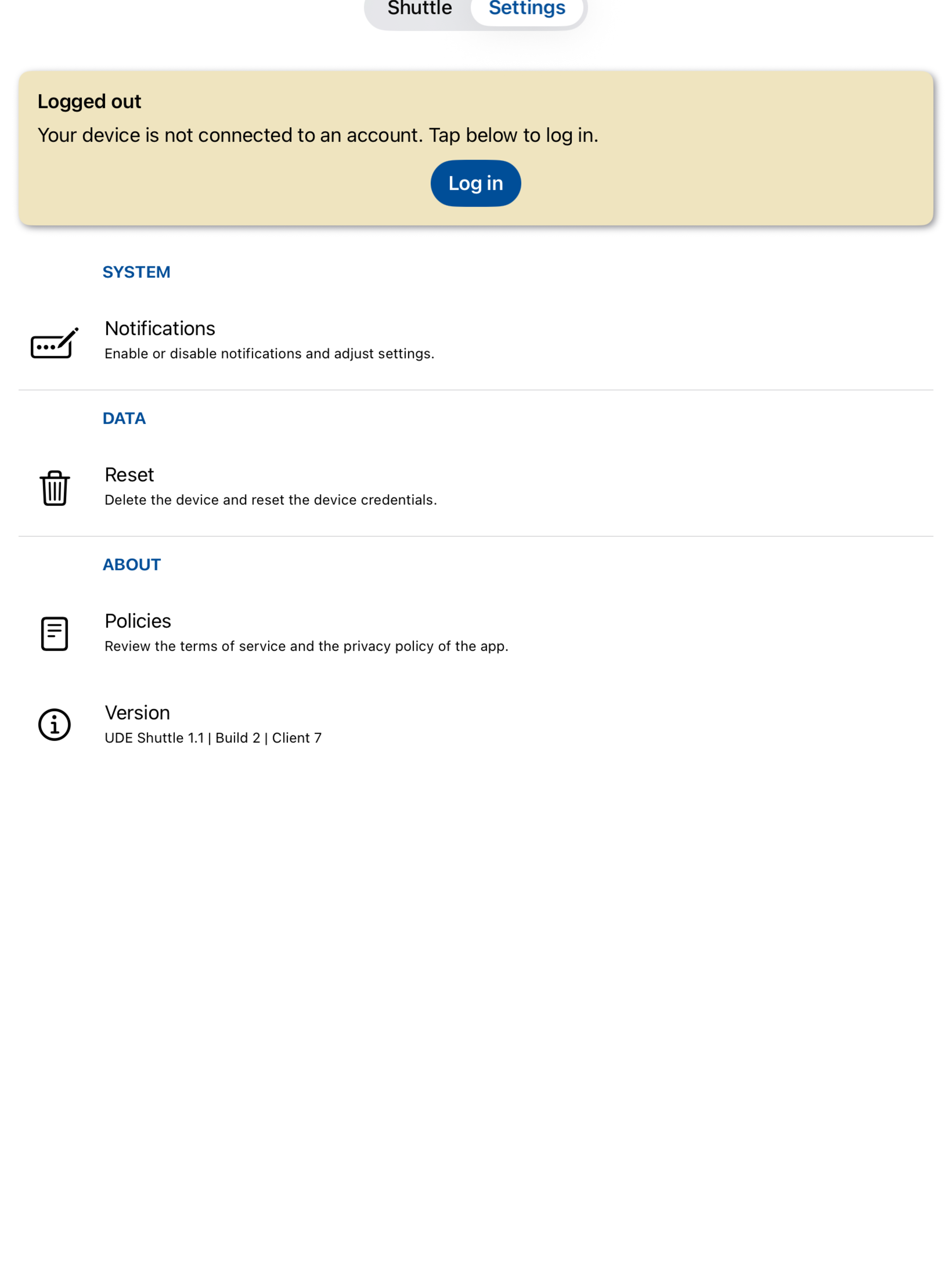 UDE Shuttle screenshot 6