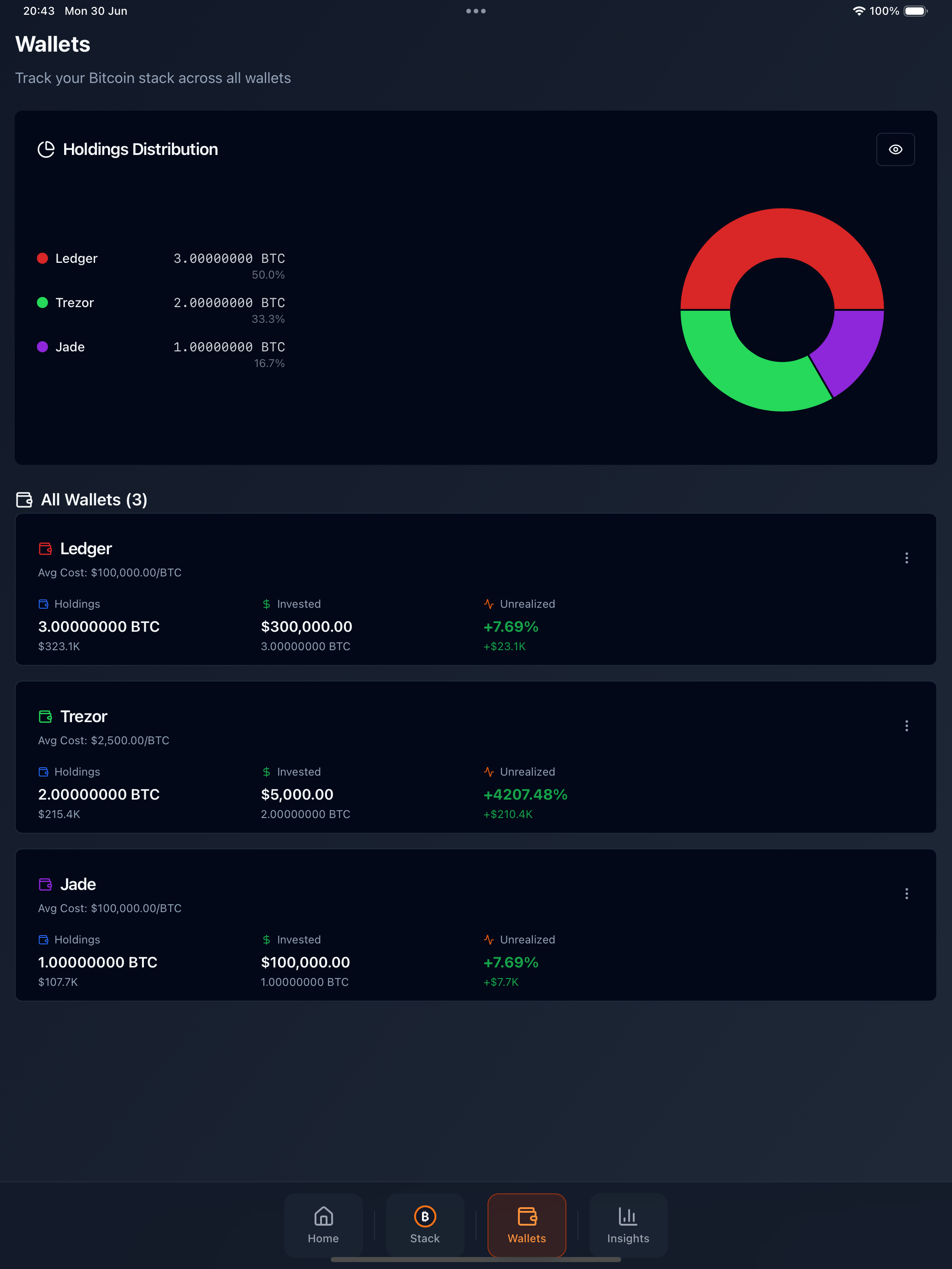 BitWay: Track Your Stack