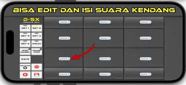 DSX Drum Kendang Real iPhone screenshot 2