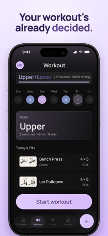 Workout Planner - Compound Screenshot 2 of 6