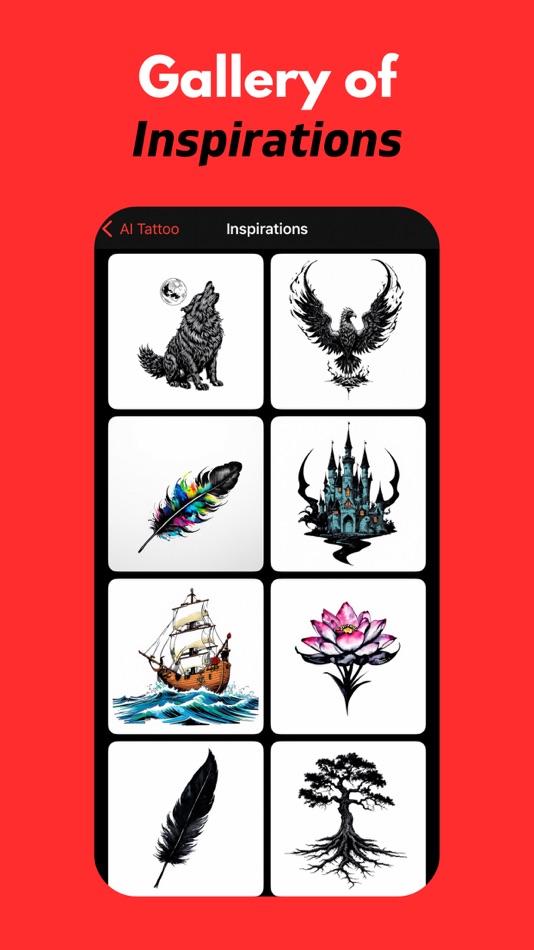 #6. AI Tattoo Generator - Design (iOS) 由: Arda Sen