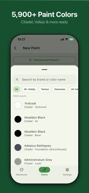 BrushLog screenshot 3