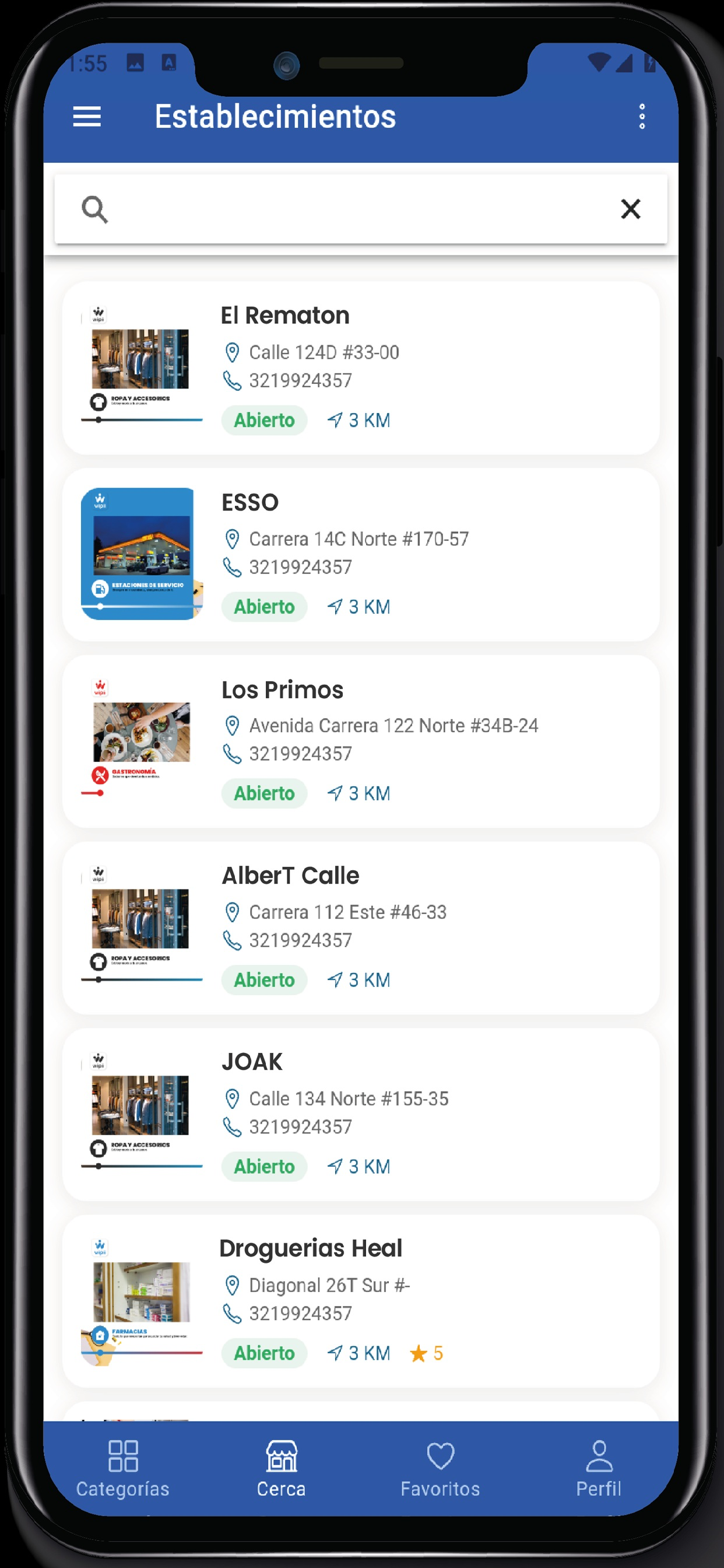 Wipii – 8 categorías para tí