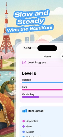 Gakugame - WaniKani Companion screenshot