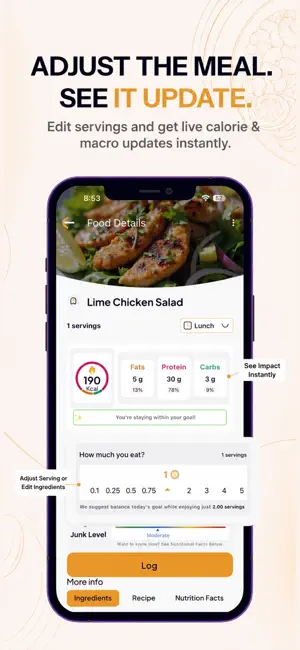 SlimAI - Calorie Tracker screenshot 2