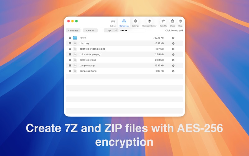 Screenshot #3 pour RAR Extractor-Unzip RAR ZIP 7Z