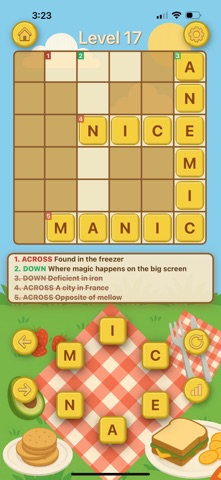 Word Clue - Crossword Game iPhone screenshot