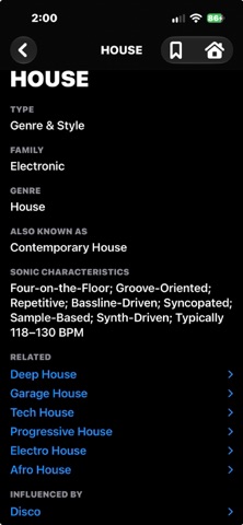 Music Encyclopedia Screenshot 3 of 5
