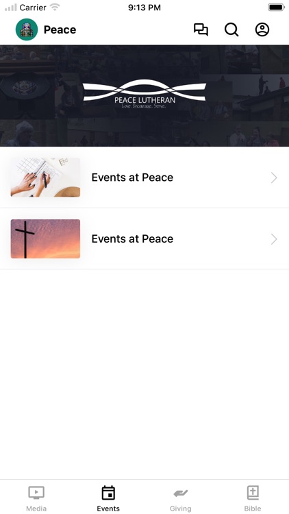 Peace Lutheran Church App