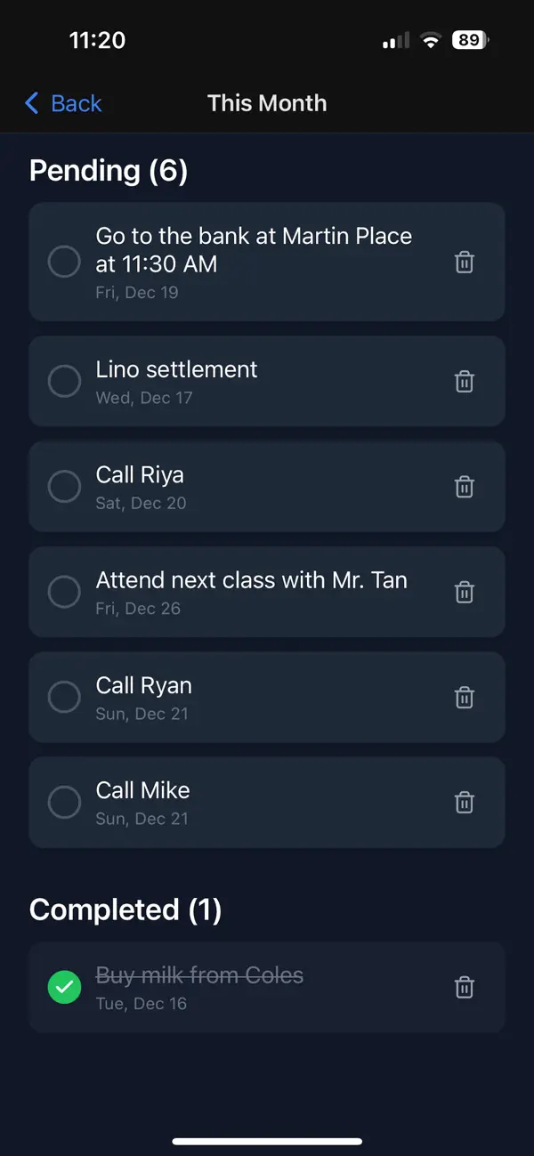 Screenshot #3 pour Voice Task Manager