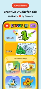 Droodle: Kids Drawing & Art screenshot