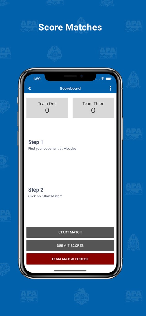 APA Scorekeeper - Sports App | MWM