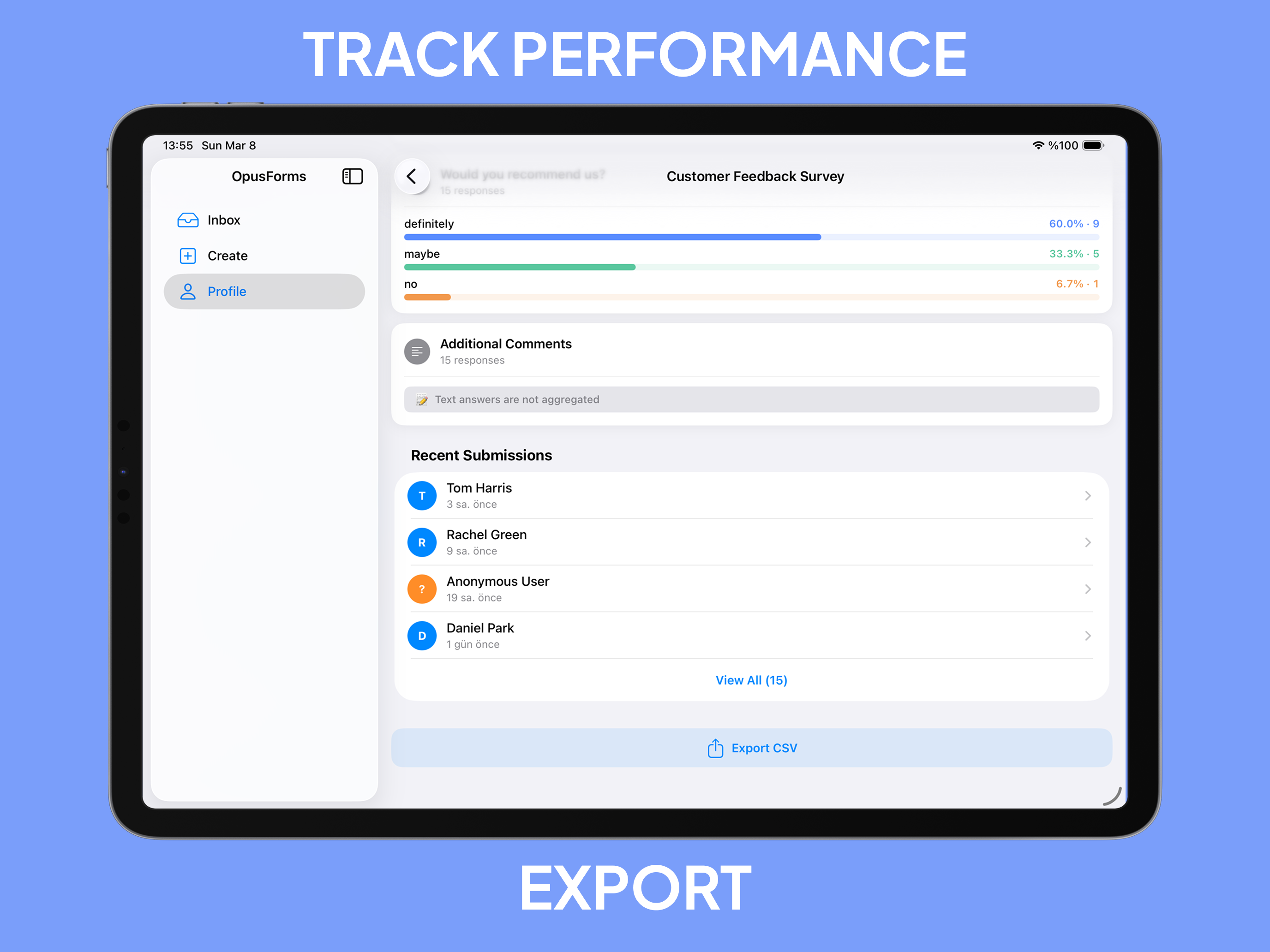 OpusForms: Build Form screenshot 12
